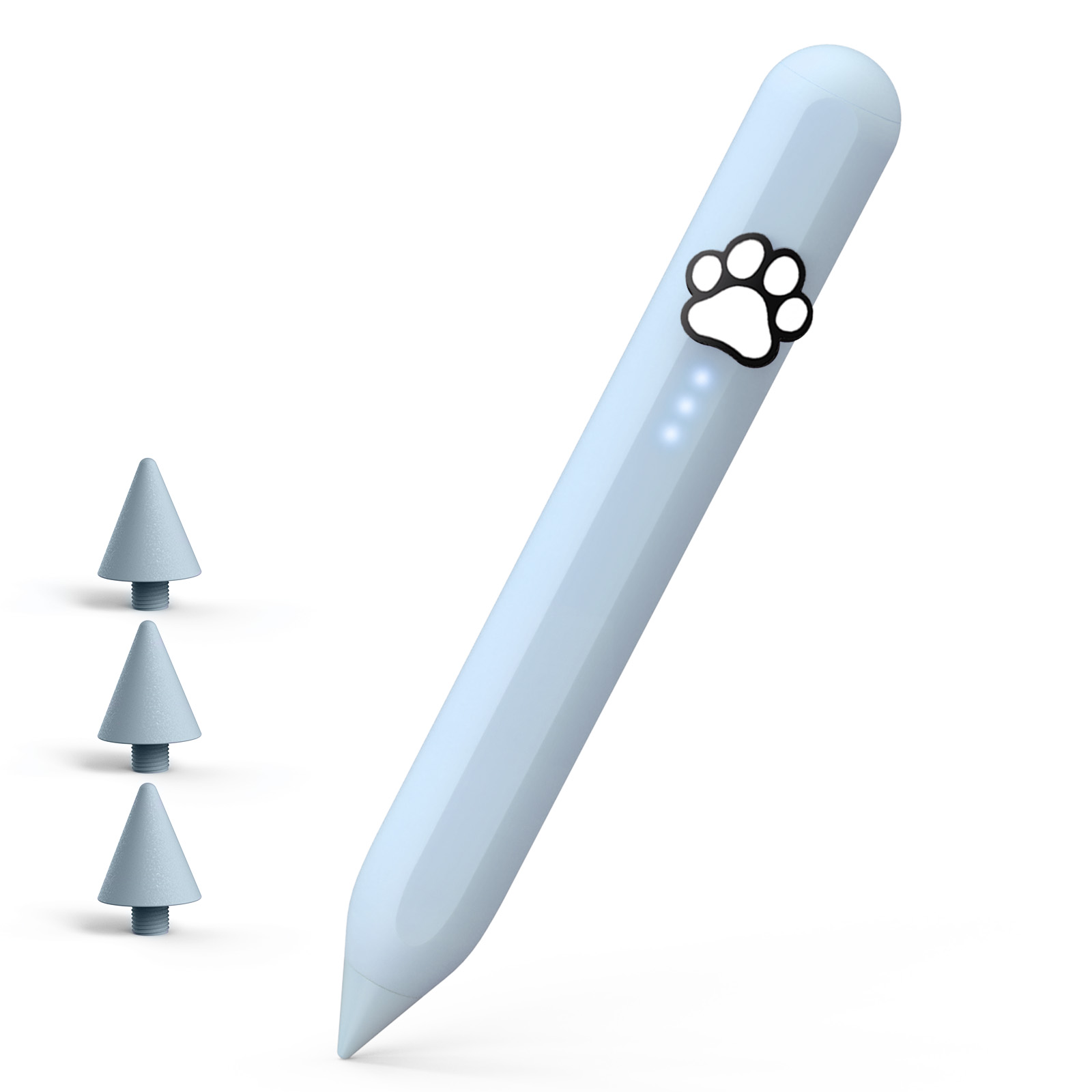 Kid-Friendly Stylus Pen for iPad(2018-2025), Fast Charge Kids Active Pencil with Tilt Sensitivity & Palm Rejection for iPad 11/10/9/8/7/6, Air 7/6/5/4/3/M3/M2, Pro 13"/12.9"/11"/M4, Mini 7/6/5th, Blue